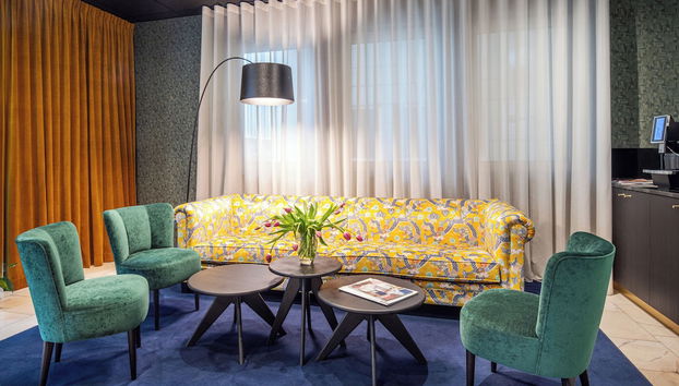 Sala de estar do lobby
