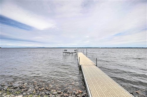 Photo 11 - Waterfront Home w/ Dock & Beach on Lake Champlain