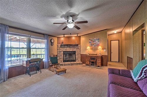 Photo 6 - Monett Family Ranch Home w/ Fireplace & Huge Deck