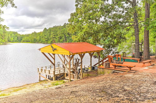 Photo 33 - Cheery Swansea Home on Calmont Pond w/ Dock