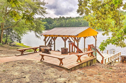 Photo 6 - Cheery Swansea Home on Calmont Pond w/ Dock