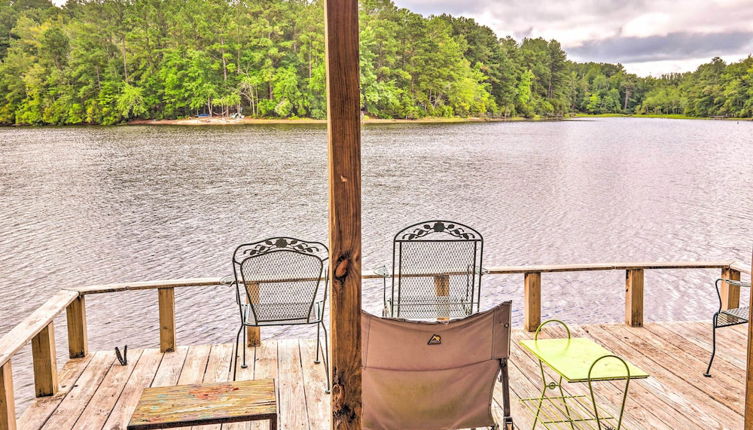 Photo 1 - Cheery Swansea Home on Calmont Pond w/ Dock