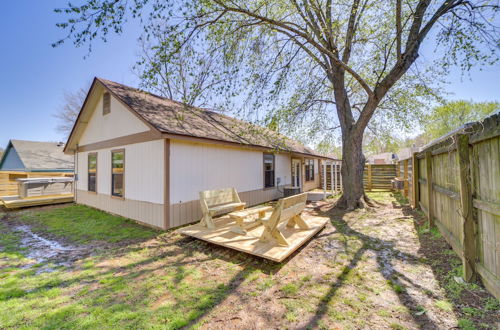 Photo 3 - Barling Vacation Rental: Fenced-in Yard w/ Hot Tub