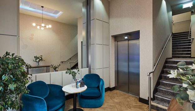 Sitzecke in der Lobby