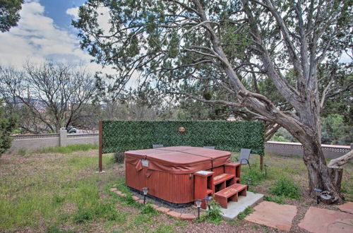 Photo 4 - Sedona Getaway w/ Hot Tub, Deck & Red Rock Views