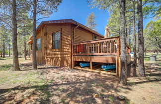 Photo 1 - Happy Jack Cabin w/ 2 Decks, Grill, Wooded Views