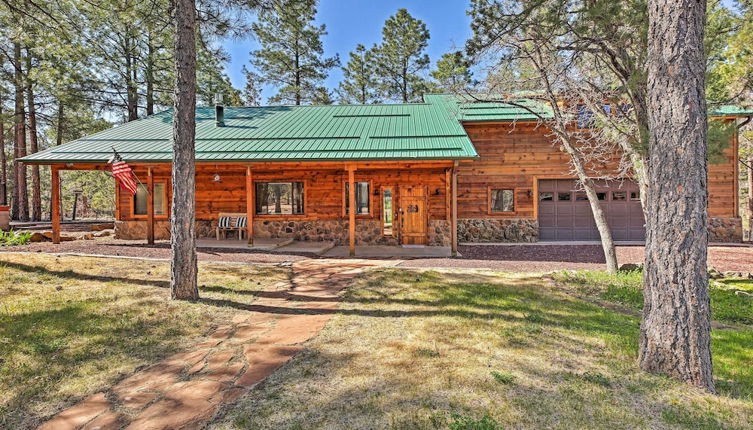 Photo 1 - Expansive Family Cabin w/ 2 Decks & Game Room