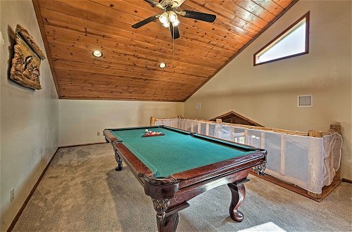 Photo 10 - Expansive Family Cabin w/ 2 Decks & Game Room