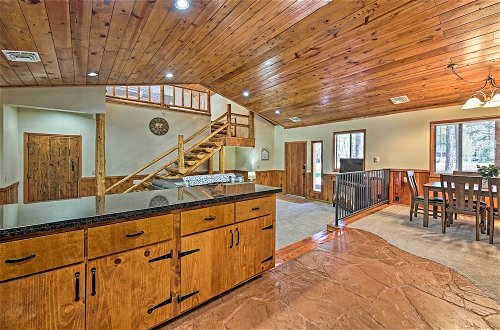 Photo 15 - Expansive Family Cabin w/ 2 Decks & Game Room