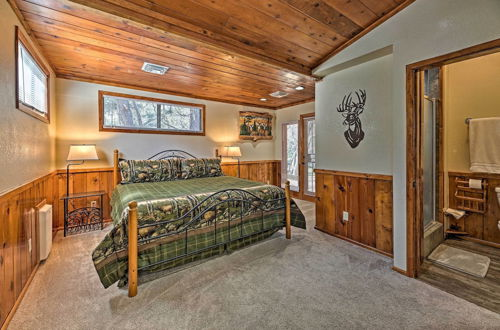 Photo 12 - Expansive Family Cabin w/ 2 Decks & Game Room