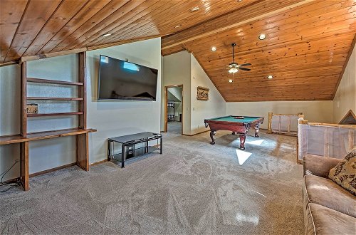 Photo 32 - Expansive Family Cabin w/ 2 Decks & Game Room