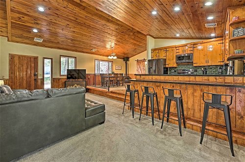 Photo 13 - Expansive Family Cabin w/ 2 Decks & Game Room