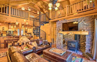 Photo 1 - Luxury Mountain Cabin w/ Furnished Deck + Views