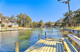 Photo 1 - Waterfront Pine Knoll Shores Gem w/ Boat Dock