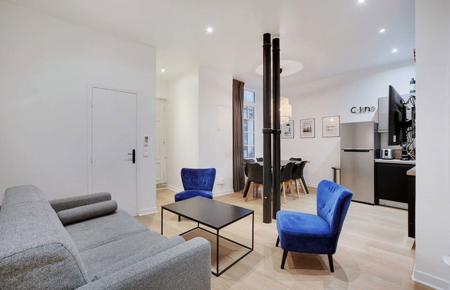 Elegant Apartment - 2bd/6p - Hotel de Ville - Foto 9