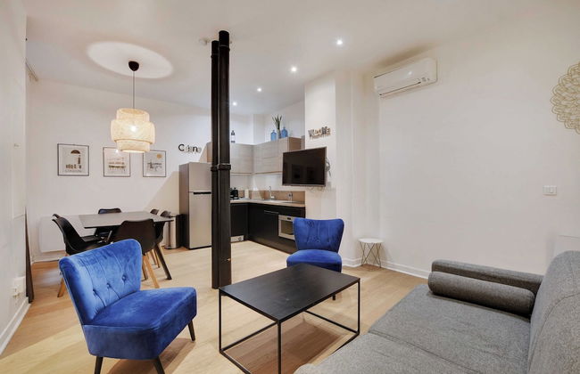 Elegant Apartment - 2bd/6p - Hotel de Ville - Foto 1