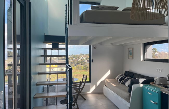 Studio With Terrace and Superb sea View - Foto 12