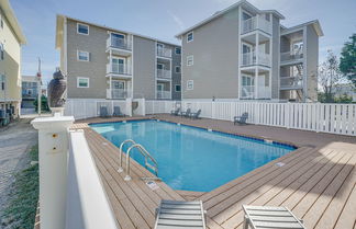 Photo 1 - Carolina Beach Apartment w/ Deck - Walk to Beach