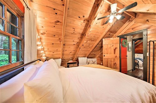 Photo 4 - Rustic Cherry Log Cabin w/ Private Hot Tub & Deck