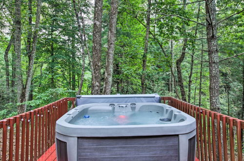 Photo 6 - Rustic Cherry Log Cabin w/ Private Hot Tub & Deck