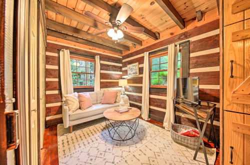 Photo 16 - Rustic Cherry Log Cabin w/ Private Hot Tub & Deck