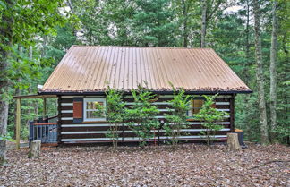 Photo 2 - Rustic Cherry Log Cabin w/ Private Hot Tub & Deck