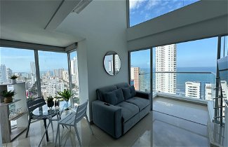 Foto 1 - Apartamento loft de 1hab vista al mar