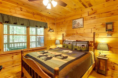 Photo 9 - Cozy Cabin in Cherry Log w/ Hot Tub & Fire Pit
