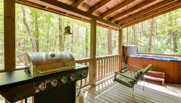 Photo 1 - Cozy Cabin in Cherry Log w/ Hot Tub & Fire Pit