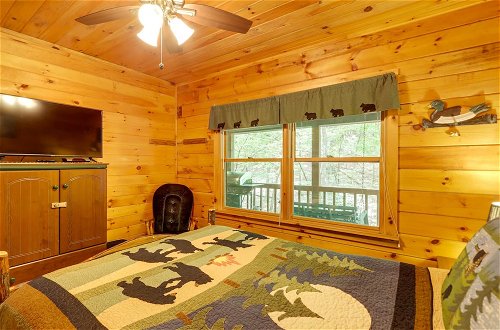 Photo 8 - Cozy Cabin in Cherry Log w/ Hot Tub & Fire Pit