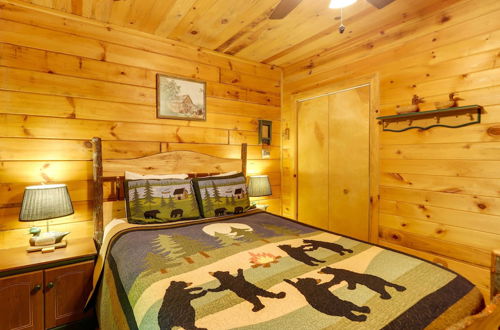 Photo 4 - Cozy Cabin in Cherry Log w/ Hot Tub & Fire Pit