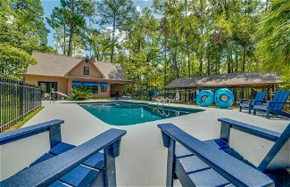 Foto 1 - Stunning Valdosta A-frame Home With Private Pool