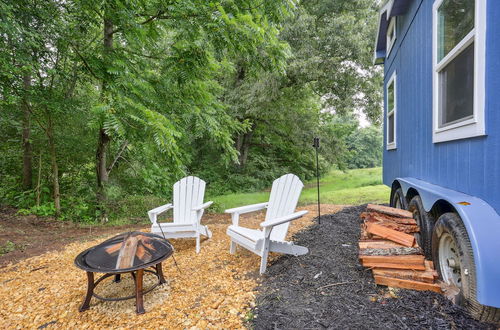 Photo 17 - Pendergrass Tiny Home Cabin on Pond w/ Fire Pit