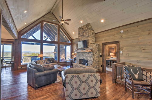 Photo 29 - Luxurious Mountain Getaway w/ Game Room + Hot Tub