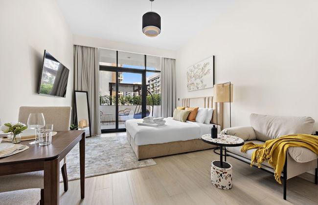 WelHome - Your Dubai Getaway: Cozy Studio at Azizi Rivera 4 - Foto 1