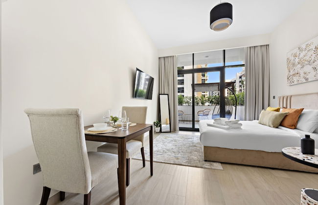 WelHome - Your Dubai Getaway: Cozy Studio at Azizi Rivera 4 - Foto 8