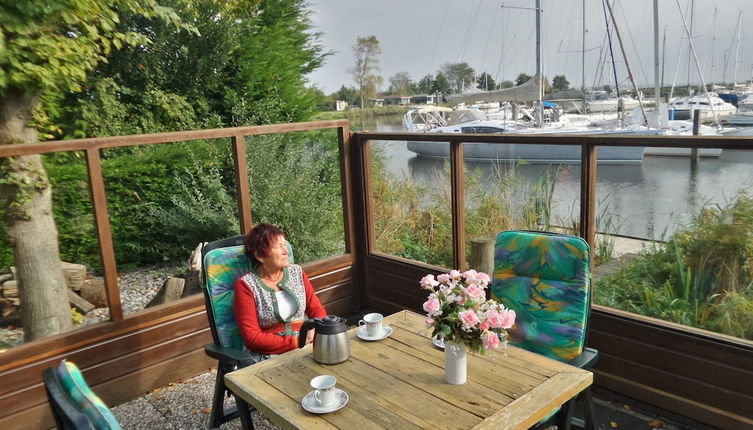 Photo 1 - 6 Pers. Chalet Emma Located at the Lauwersmeer With own Fishing Pier