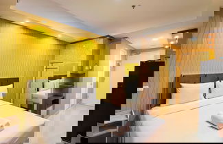 Photo 2 - Modern Studio Room Apartment At Tamansari Skylounge Makassar