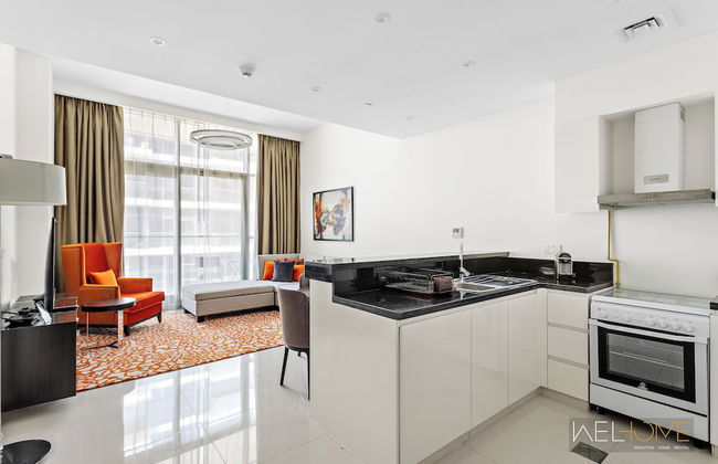 WelHome - Charming Breathtaking 1BR Apt. In Damac Hills - Photo 9