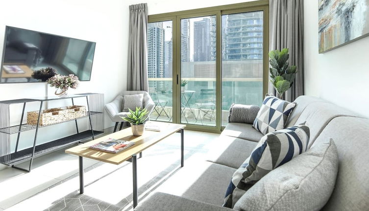 Photo 1 - Minutes From JBR Beach! Beautiful 1BR in Marina