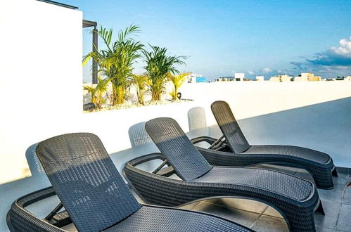 Foto 10 - Queen Studio PDC Oasis Pool Rooftop Lounge Walk to 5 Avenida Best Playa Beaches