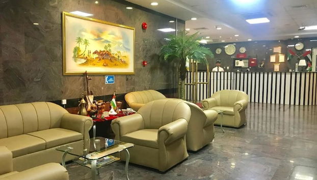 Sala de estar do lobby