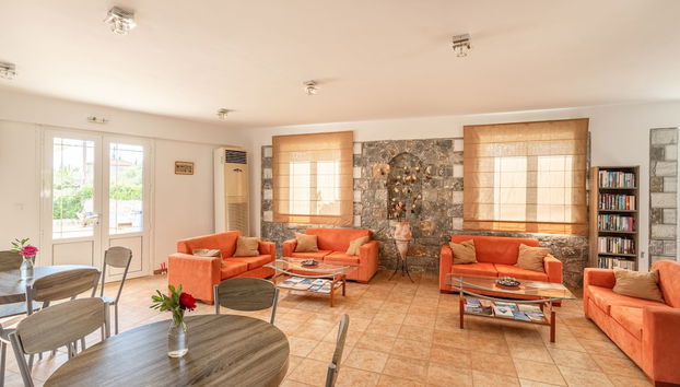 Sala de estar do lobby