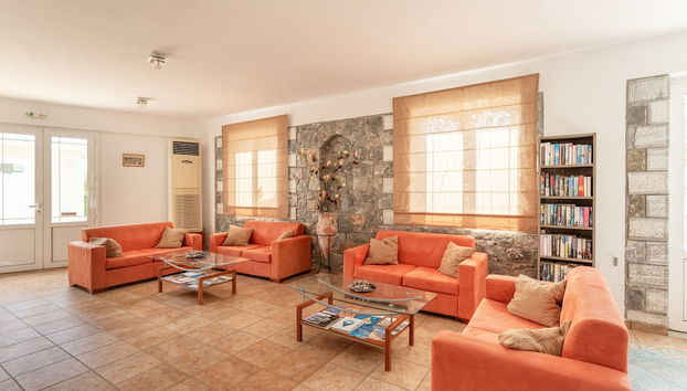 Sala de estar do lobby
