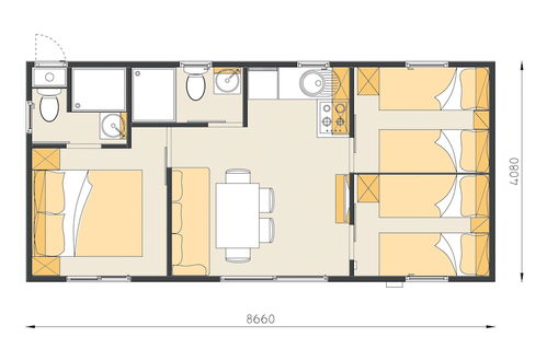 Photo 45 - Mediteran kamp Mobile Homes in Camping Porton Biondi