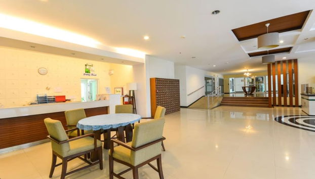 Sala de estar do lobby
