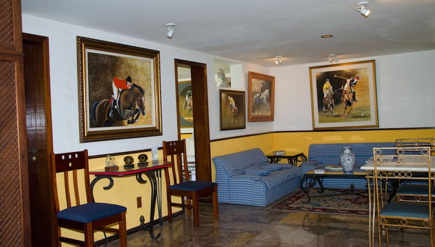 Sitzecke in der Lobby