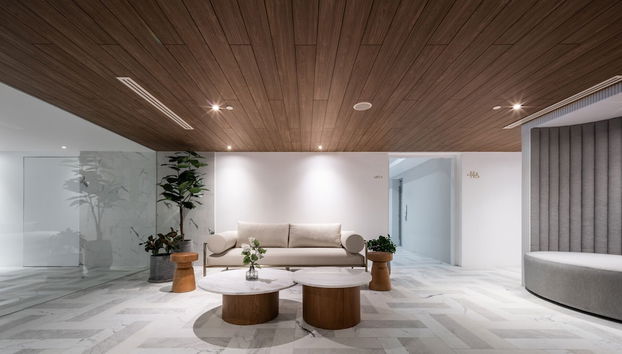 Zona de estar del vestíbulo