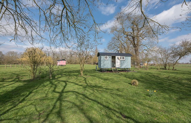Sage Shepherds Hut, Boundary Farm Cottages - Foto 8