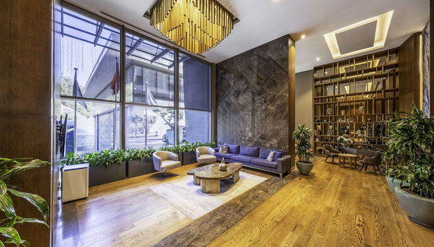 Sitzecke in der Lobby